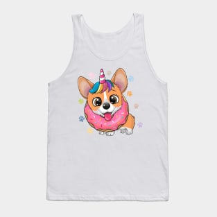 Cute Corgi Tank Top